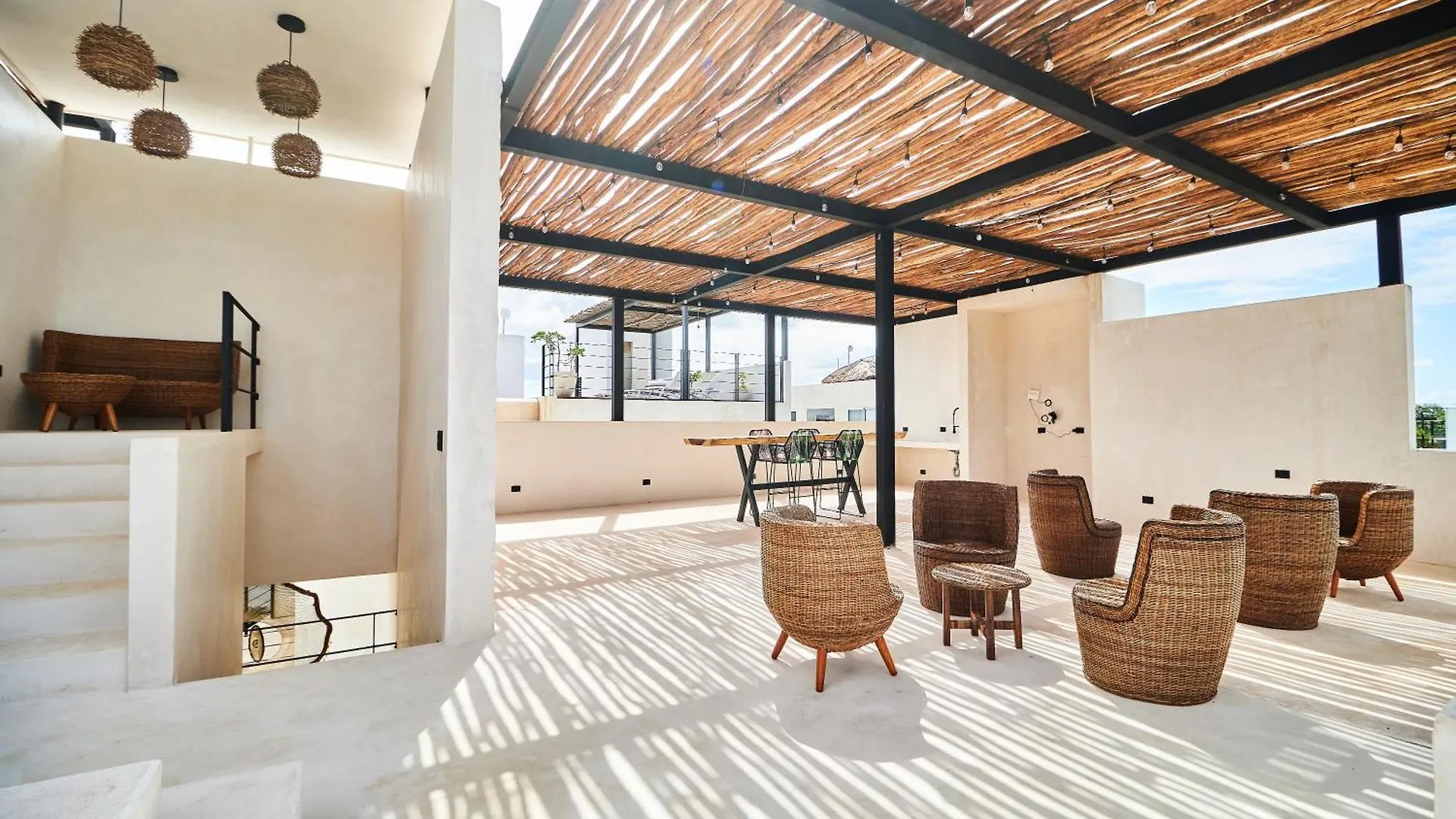 Casa Baay - Private 17 Bedroom House, 34 Pax, Rooftop And Pool تولوم 0*,